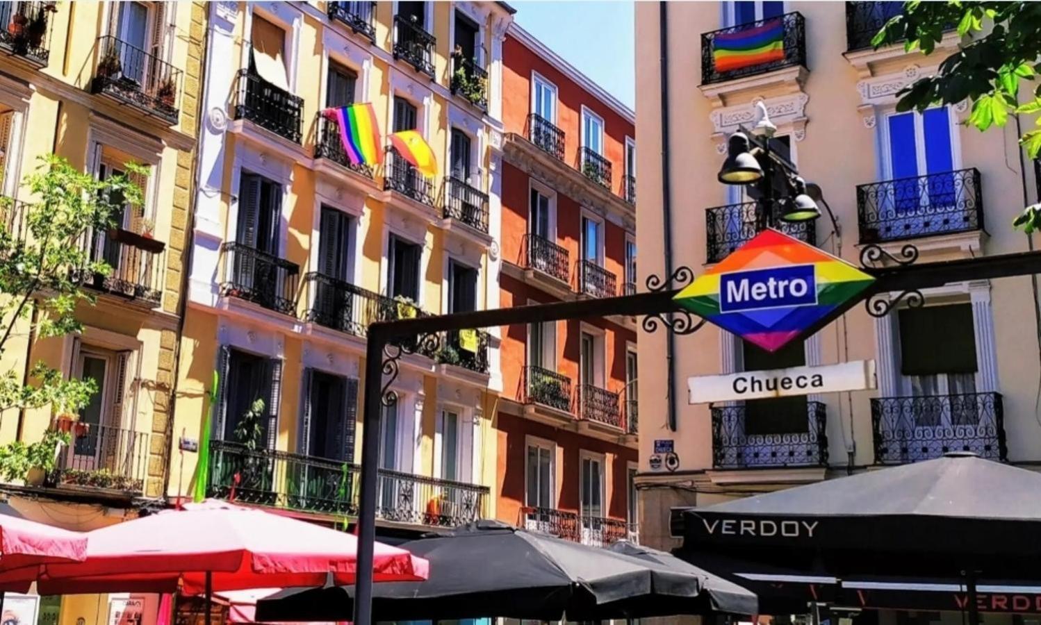 Amazing Apt 1Hab Para 4Pax En La Plaza De Chueca Madrid Dış mekan fotoğraf